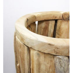 Donica Wazon z drewna tekowego XL 60cm